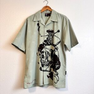 RARE GRATEFUL DEAD Vintage Button up Size Large